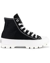 Converse SNEAKERS CHUCK TAYLOR ALL STAR LUGGED HI - Schwarz