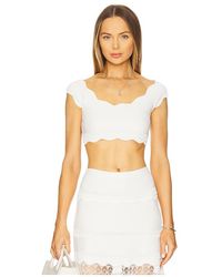 Alexis - Lise Top En Color Blanco Talla (También En M, S, Xs) - Lyst