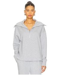 Varley - Larson Half Zip Sweatshirt - Lyst