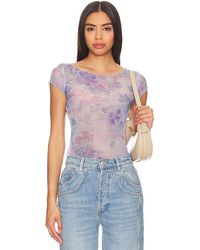 Free People - T-SHIRT ON THE DOT - Lyst