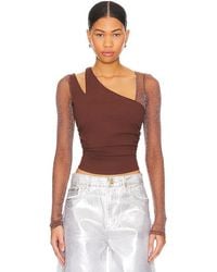 Free People - X revolve janelle layered top - Lyst