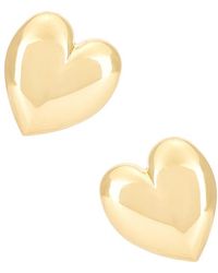 Jennifer Fisher - Pendientes De Tachuela Puffy En Color Oro Metálico Talla En - Lyst