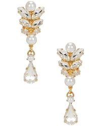 Anton Heunis - Drop Leaf Motif Earrings - Lyst