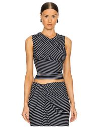 Ronny Kobo - Cate Top En Color Azul Marino Talla En - Lyst