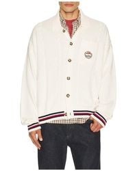 Tommy Hilfiger - Relaxed Cable Knitted Cardigan - Lyst