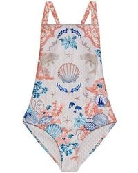 Agua Bendita - Badeanzug Amina Sereia - Lyst
