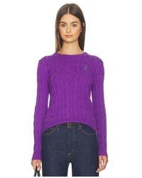 Polo Ralph Lauren - Pima Julianna Long Sleeve Top - Lyst
