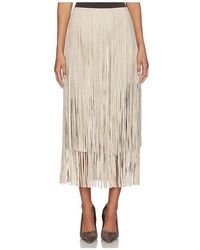 Rag & Bone - Jasmine Fringe Skirt - Lyst