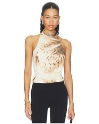 SOVERE - Odette Halter Top - Lyst