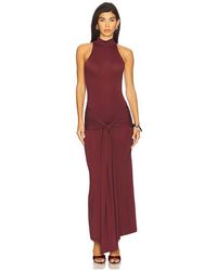 Bardot - Isadora Maxi Tie Front Dress - Lyst