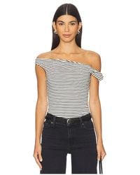 ALL THE WAYS - Amber Off Shoulder Top - Lyst