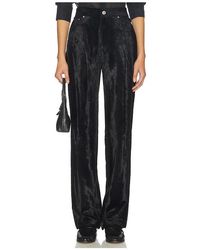 Helmut Lang - Straight-Jeans Mit Hohem Bund Pony - Lyst