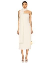 SER.O.YA - Lott Boucle Midi Dress - Lyst