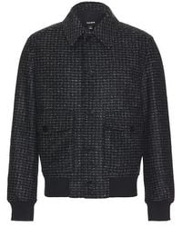 Reiss - Chaqueta Packer En Color Azul Talla En - Lyst