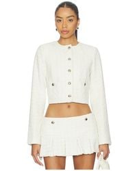 GUIZIO - Patch Pocket Crop Jacket - Lyst
