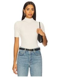 Theory - Leenda Solid Regal Top - Lyst