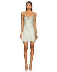Alice + Olivia - Harmony Mini Slip Dress - Lyst