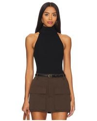 Enza Costa - Knit Halter Turtleneck - Lyst