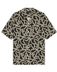 AllSaints - Link Short Sleeve Shirt - Lyst