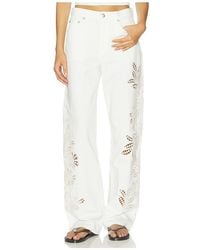 Rag & Bone - Shea Full Straight Jeans - Lyst