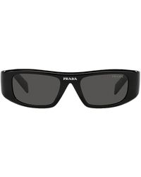 Prada Gafas de sol catwalk - Negro
