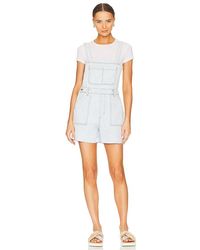 WeWoreWhat - Slit Overall Short - Lyst