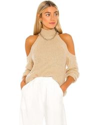 MAJORELLE - Estrid Cold Shoulder Sweater - Lyst