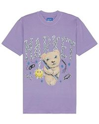 Market - Smiley Soft Core Bear T-shirt - Lyst