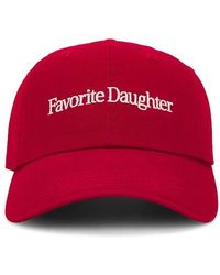 FAVORITE DAUGHTER - Base Cap Classic Logo - Lyst