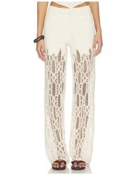 SELMACILEK - High Waisted Flare Pant - Lyst