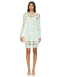 AKNVAS - X Revolve Sydney Crochet Mini Dress - Lyst