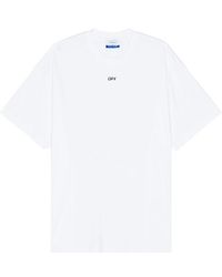 Off-White c/o Virgil Abloh - Off Stamp Over T-shirt - Lyst