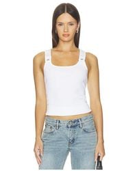 Still Here - Snap Tank Top - Lyst