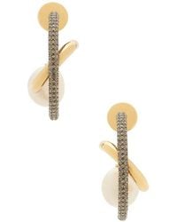 DEMARSON - Statement-Ohrringe Waverly - Lyst