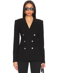 GOOD AMERICAN - Double Breasted Blazer - Lyst