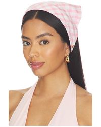 Lele Sadoughi - Jackie Vintage Check Handkerchief Headband - Lyst
