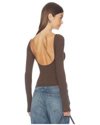 GRLFRND - X Sophia Kelly Open-Back Long Sleeve Tee - Lyst