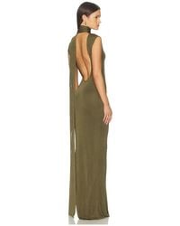 SRG - Dianne Scarf Wrap Gown - Lyst