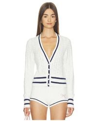 LoveShackFancy - Evabella Cardigan - Lyst