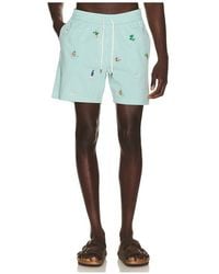 Polo Ralph Lauren - Stretch Seersucker Traveler Swim Trunk - Lyst