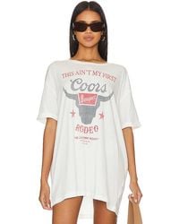 The Laundry Room - Ain'T My First Coors Rodeo Oversized Tee - Lyst