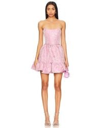 V. Chapman - Ginny Corset Mini Dress - Lyst
