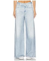 Rag & Bone - Knöchellange Hose Mit Weitem Bein Miramar Sofie - Lyst