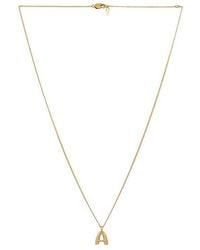 Jenny Bird - Monogram Pendant Necklace - Lyst