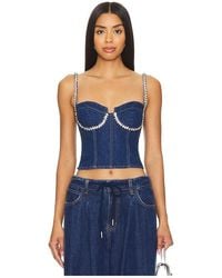 superdown - Ash Bustier Top - Lyst