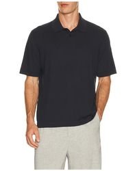 Lisa Yang - Keir Sweater Short Sleeve Polo - Lyst