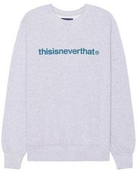 thisisneverthat - Sudadera En Color Crema Talla En - Lyst