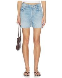 Mother - The Extra Mile Short Fray - Lyst