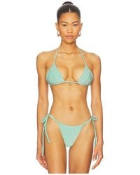 FAE - X Revolve Honey Triangle Bikini Top - Lyst