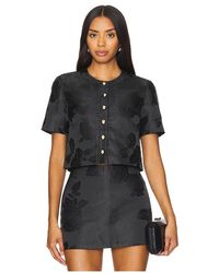Amanda Uprichard - X Revolve Braswell Top - Lyst